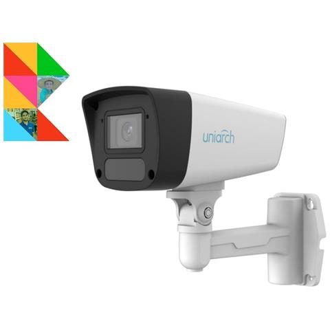 IPC-B222-APF40 2MP Bullet IP Camera, Ottica 4.0mm Audio Dual Light - Foto 1